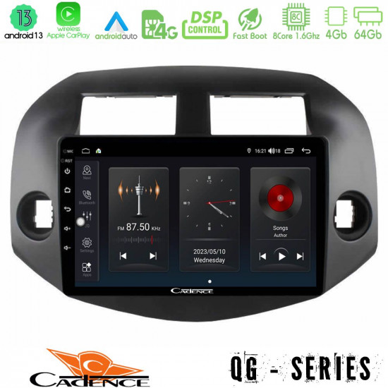 Cadence QG Series 8Core Android13 4+64GB Toyota Rav4 2006-2012 Navigation Multimedia Tablet 10 Cadence QG Series 8Core Android13 4+64GB Toyota Rav4 2006-2012 Navigation Multimedia Tablet 10