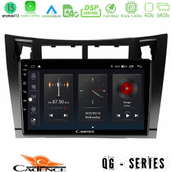 Cadence QG Series 8Core Android13 4+64GB Toyota Yaris Navigation Multimedia Tablet 9 (Μαύρο Χρώμα)