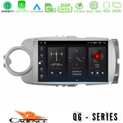 Cadence QG Series 8Core Android13 4+64GB Toyota Yaris Navigation Multimedia Tablet 9