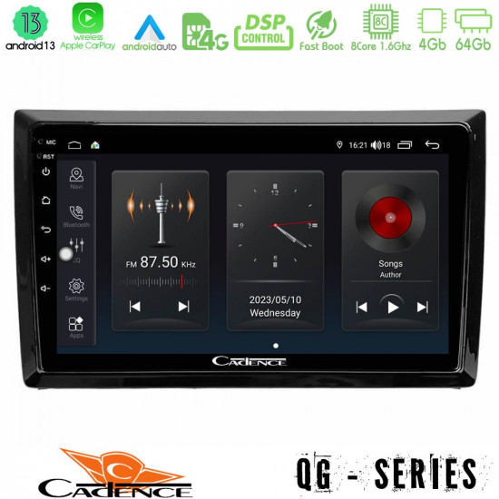 Cadence QG Series 8Core Android13 4+64GB VW Beetle Navigation Multimedia Tablet 9 Cadence QG Series 8Core Android13 4+64GB VW Beetle Navigation Multimedia Tablet 9