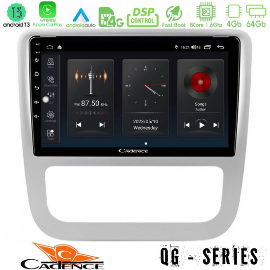 Cadence QG Series 8Core Android13 4+64GB VW Scirocco 2008-2014 Navigation Multimedia Tablet 9 Cadence QG Series 8Core Android13 4+64GB VW Scirocco 2008-2014 Navigation Multimedia Tablet 9