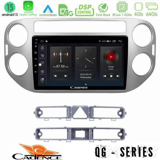 Cadence QG Series 8Core Android13 4+64GB VW Tiguan Navigation Multimedia Tablet 9 Cadence QG Series 8Core Android13 4+64GB VW Tiguan Navigation Multimedia Tablet 9