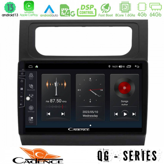 Cadence QG Series 8Core Android13 4+64GB VW Touran 2011-2015 Navigation Multimedia Tablet 10 Cadence QG Series 8Core Android13 4+64GB VW Touran 2011-2015 Navigation Multimedia Tablet 10