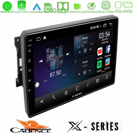 Cadence X Series Chrysler / Dodge / Jeep 8core Android12 4+64GB Navigation Multimedia Tablet 10 Cadence X Series Chrysler / Dodge / Jeep 8core Android12 4+64GB Navigation Multimedia Tablet 10
