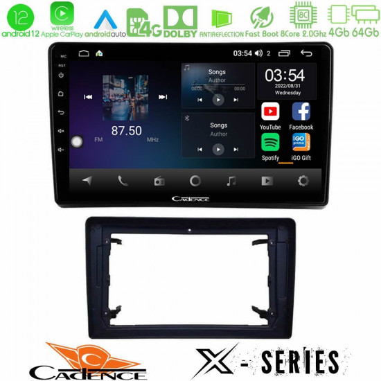 Cadence X Series Chrysler / Dodge / Jeep 8core Android12 4+64GB Navigation Multimedia Tablet 10 Cadence X Series Chrysler / Dodge / Jeep 8core Android12 4+64GB Navigation Multimedia Tablet 10