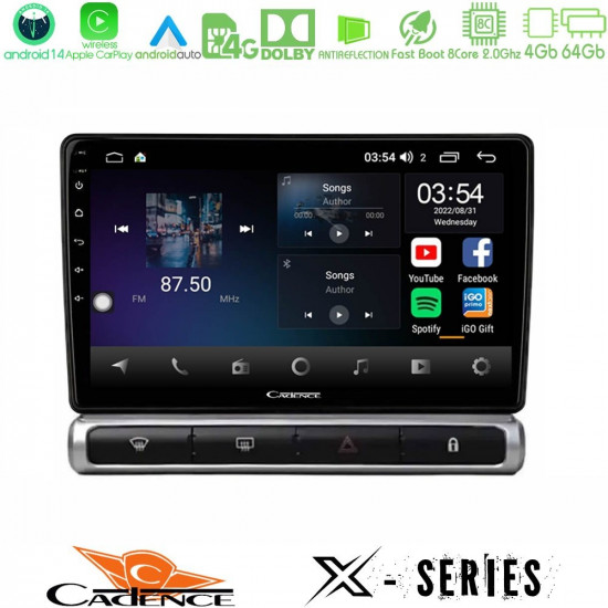 Cadence X Series Citroen C3 2016-> 8core Android 14 4+64GB Navigation Multimedia Tablet 9 Cadence X Series Citroen C3 2016-> 8core Android 14 4+64GB Navigation Multimedia Tablet 9