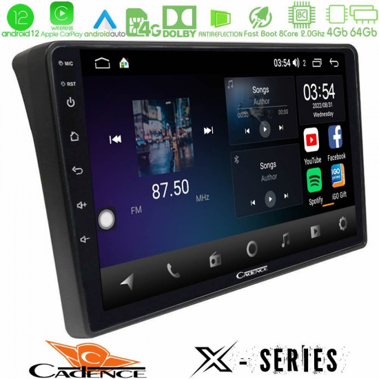 Cadence X Series Fiat Ducato/Citroen Jumper/Peugeot Boxer 8core Android12 4+64GB Navigation Multimedia Tablet 9 Cadence X Series Fiat Ducato/Citroen Jumper/Peugeot Boxer 8core Android12 4+64GB Navigation Multimedia Tablet 9