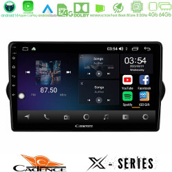 Cadence X Series Fiat Tipo 2015-2022 (Sedan) 8core Android 14 4+64GB Navigation Multimedia Tablet 9