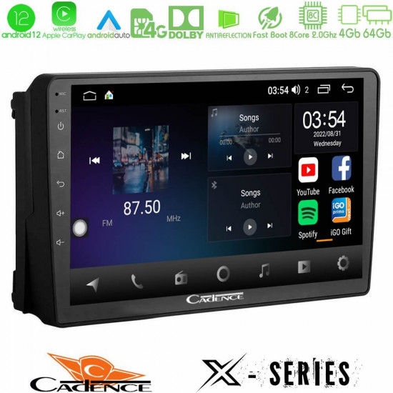 Cadence X Series Ford 2007-gt; 8core Android12 4+64GB Navigation Multimedia Tablet 9 Cadence X Series Ford 2007-gt; 8core Android12 4+64GB Navigation Multimedia Tablet 9