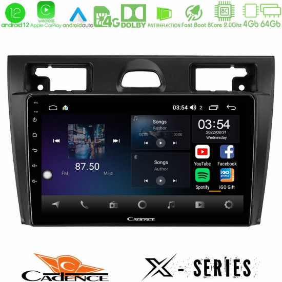 Cadence X Series Ford Fiesta/Fusion 8core Android12 4+64GB Navigation Multimedia Tablet 9 Cadence X Series Ford Fiesta/Fusion 8core Android12 4+64GB Navigation Multimedia Tablet 9