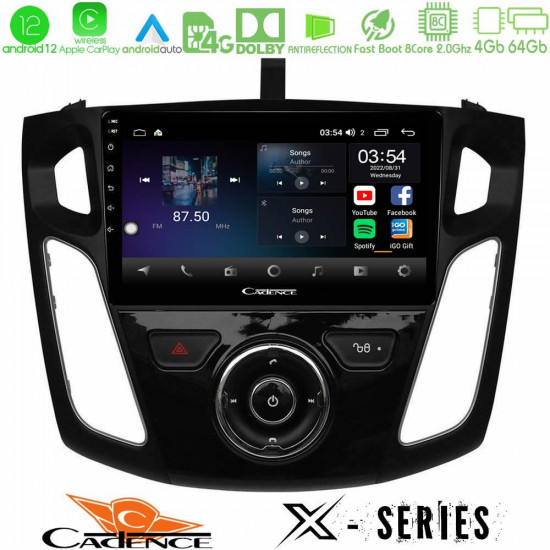 Cadence X Series Ford Focus 2012-2018 8core Android12 4+64GB Navigation Multimedia Tablet 9 Cadence X Series Ford Focus 2012-2018 8core Android12 4+64GB Navigation Multimedia Tablet 9