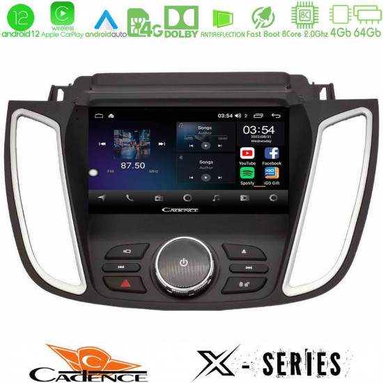 Cadence X Series Ford Kuga/C-Max 2013-2019 8core Android12 4+64GB Navigation Multimedia Tablet 9 Cadence X Series Ford Kuga/C-Max 2013-2019 8core Android12 4+64GB Navigation Multimedia Tablet 9