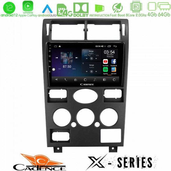 Cadence X Series Ford Mondeo 2001-2004 8Core Android12 4+64GB Navigation Multimedia Tablet 9 Cadence X Series Ford Mondeo 2001-2004 8Core Android12 4+64GB Navigation Multimedia Tablet 9