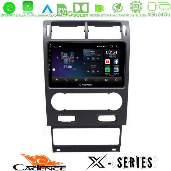 Cadence X Series Ford Mondeo 2004-2007 8core Android12 4+64GB Navigation Multimedia Tablet 9 Cadence X Series Ford Mondeo 2004-2007 8core Android12 4+64GB Navigation Multimedia Tablet 9
