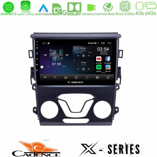 Cadence X Series Ford Mondeo 2014-2017 8core Android12 4+64GB Navigation Multimedia Tablet 9 Cadence X Series Ford Mondeo 2014-2017 8core Android12 4+64GB Navigation Multimedia Tablet 9