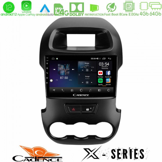 Cadence X Series Ford Ranger 2012-2016 8core Android12 4+64GB Navigation Multimedia Tablet 9 Cadence X Series Ford Ranger 2012-2016 8core Android12 4+64GB Navigation Multimedia Tablet 9