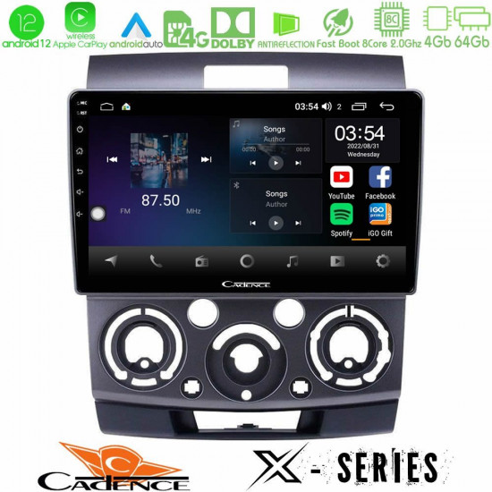 Cadence X Series Ford Ranger/Mazda BT50 8core Android12 4+64GB Navigation Multimedia Tablet 9 Cadence X Series Ford Ranger/Mazda BT50 8core Android12 4+64GB Navigation Multimedia Tablet 9