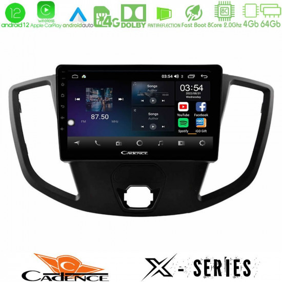 Cadence X Series Ford Transit 2014-gt; 8core Android12 4+64GB Navigation Multimedia Tablet 9 Cadence X Series Ford Transit 2014-gt; 8core Android12 4+64GB Navigation Multimedia Tablet 9
