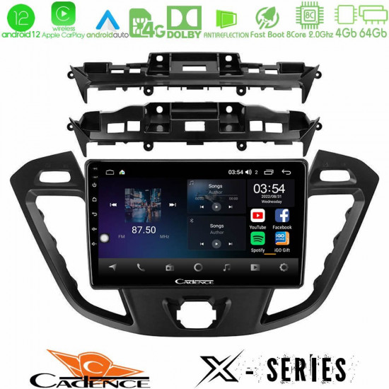 Cadence X Series Ford Transit Custom/Tourneo Custom 8core Android12 4+64GB Navigation Multimedia Tablet 9 Cadence X Series Ford Transit Custom/Tourneo Custom 8core Android12 4+64GB Navigation Multimedia Tablet 9