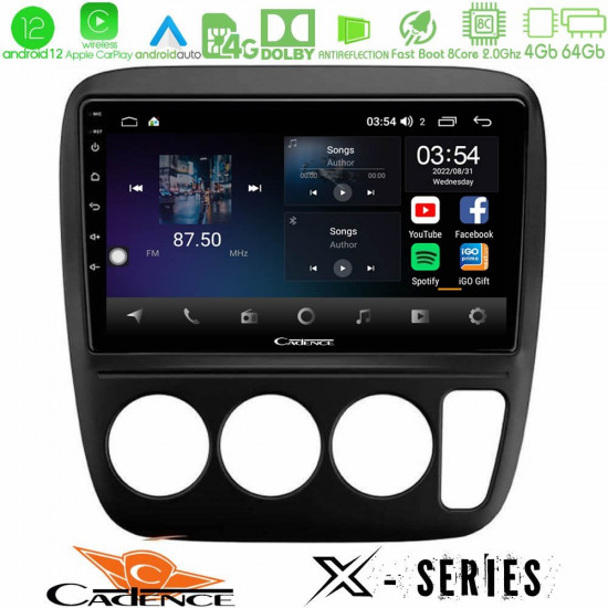 Cadence X Series Honda CRV 1997-2001 8core Android12 4+64GB Navigation Multimedia Tablet 9 Cadence X Series Honda CRV 1997-2001 8core Android12 4+64GB Navigation Multimedia Tablet 9