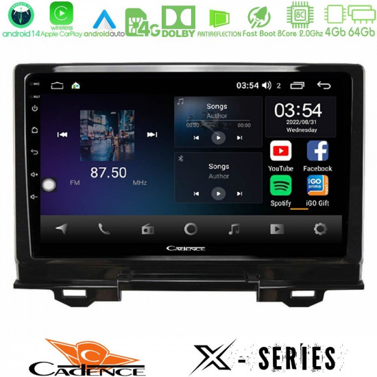 Cadence X Series Honda HR-V 2021-> 8core Android 14 4+64GB Navigation Multimedia Tablet 9 Cadence X Series Honda HR-V 2021-> 8core Android 14 4+64GB Navigation Multimedia Tablet 9