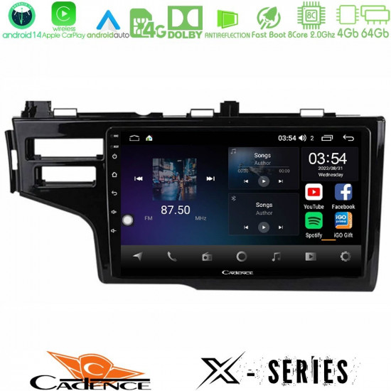 Cadence X Series Honda Jazz 2013-2020 8core Android 14 4+64GB Navigation Multimedia Tablet 9 Cadence X Series Honda Jazz 2013-2020 8core Android 14 4+64GB Navigation Multimedia Tablet 9