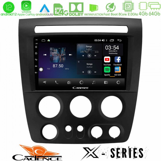 Cadence X Series Hummer H3 2005-2009 8core Android12 4+64GB Navigation Multimedia Tablet 9 Cadence X Series Hummer H3 2005-2009 8core Android12 4+64GB Navigation Multimedia Tablet 9
