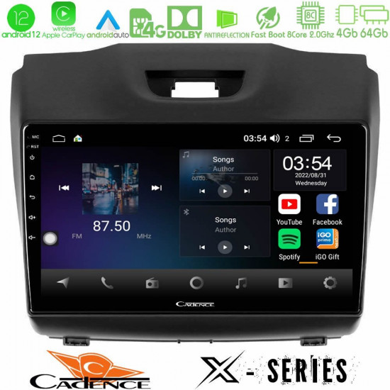 Cadence X Series Isuzu D-MAX 2012-2019 8core Android12 4+64GB Navigation Multimedia Tablet 9 Cadence X Series Isuzu D-MAX 2012-2019 8core Android12 4+64GB Navigation Multimedia Tablet 9