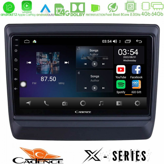 Cadence X Series Isuzu D-MAX 2020-2023 8core Android12 4+64GB Navigation Multimedia Tablet 9 Cadence X Series Isuzu D-MAX 2020-2023 8core Android12 4+64GB Navigation Multimedia Tablet 9