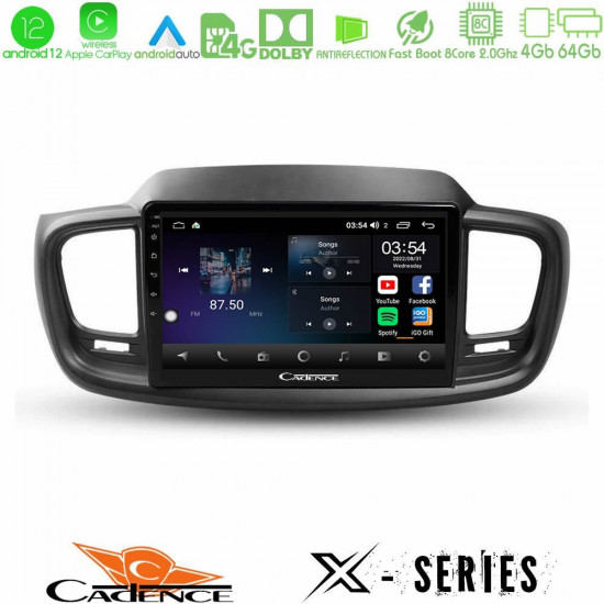 Cadence X Series Kia Sorento 2018-2021 8Core Android12 4+64GB Navigation Multimedia Tablet 9 Cadence X Series Kia Sorento 2018-2021 8Core Android12 4+64GB Navigation Multimedia Tablet 9
