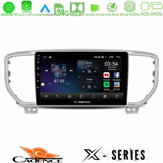 Cadence X Series Kia Sportage 2018-2021 8Core Android12 4+64GB Navigation Multimedia Tablet 9 Cadence X Series Kia Sportage 2018-2021 8Core Android12 4+64GB Navigation Multimedia Tablet 9