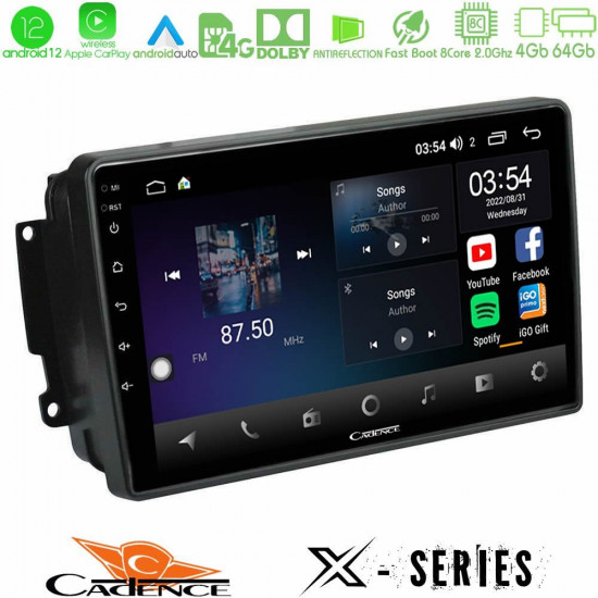 Cadence X Series Mercedes C/CLK/G Class (W203/W209) 8core Android12 4+64GB Navigation Multimedia Tablet 9 Cadence X Series Mercedes C/CLK/G Class (W203/W209) 8core Android12 4+64GB Navigation Multimedia Tablet 9