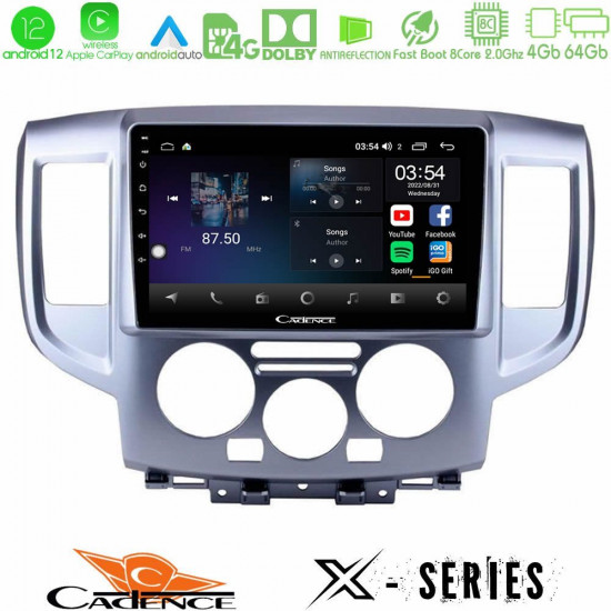 Cadence X Series Nissan NV200 8core Android12 4+64GB Navigation Multimedia Tablet 9 Cadence X Series Nissan NV200 8core Android12 4+64GB Navigation Multimedia Tablet 9
