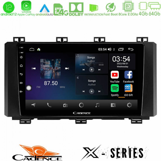 Cadence X Series Seat Ateca 2017-2021 8core Android12 4+64GB Navigation Multimedia Tablet 9 Cadence X Series Seat Ateca 2017-2021 8core Android12 4+64GB Navigation Multimedia Tablet 9
