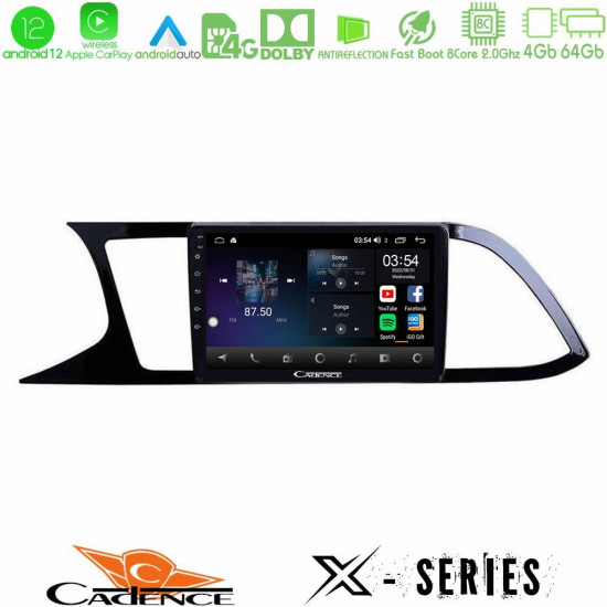 Cadence X Series Seat Leon 2013 – 2019 8core Android12 4+64GB Navigation Multimedia Tablet 9 Cadence X Series Seat Leon 2013 – 2019 8core Android12 4+64GB Navigation Multimedia Tablet 9