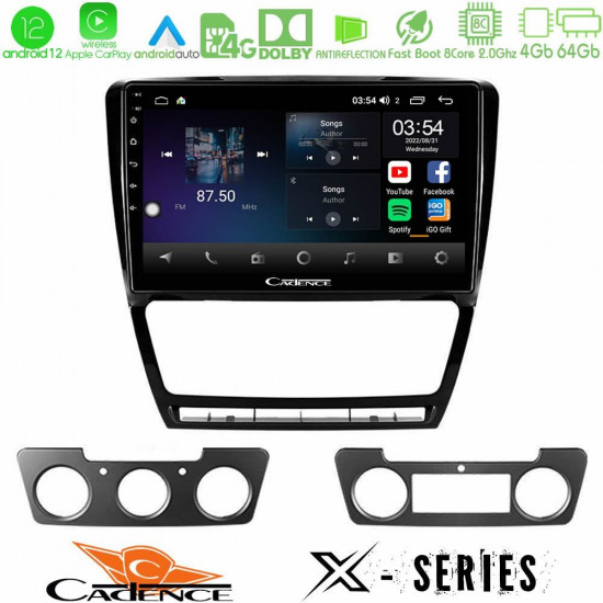 Cadence X Series Skoda Octavia 5 8core Android12 4+64GB Navigation Multimedia Tablet 10 Cadence X Series Skoda Octavia 5 8core Android12 4+64GB Navigation Multimedia Tablet 10