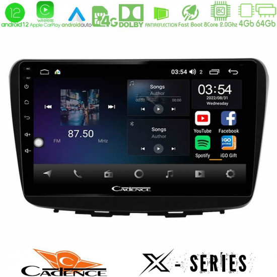 Cadence X Series Suzuki Baleno 2016-2021 8core Android12 4+64GB Navigation Multimedia Tablet 9 Cadence X Series Suzuki Baleno 2016-2021 8core Android12 4+64GB Navigation Multimedia Tablet 9