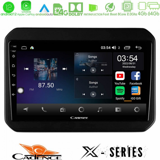 Cadence X Series Suzuki Ignis 8core Android12 4+64GB Navigation Multimedia Tablet 9 Cadence X Series Suzuki Ignis 8core Android12 4+64GB Navigation Multimedia Tablet 9