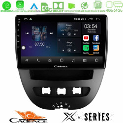 Cadence X Series Toyota Aygo/Citroen C1/Peugeot 107 8core Android12 4+64GB Navigation Multimedia Tablet 10 Cadence X Series Toyota Aygo/Citroen C1/Peugeot 107 8core Android12 4+64GB Navigation Multimedia Tablet 10