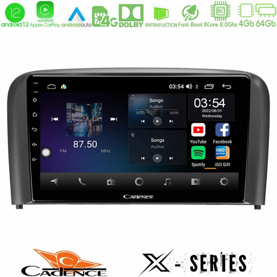 Cadence X Series Volvo S80 1998-2006 8core Android12 4+64GB Navigation Multimedia Tablet 9 Cadence X Series Volvo S80 1998-2006 8core Android12 4+64GB Navigation Multimedia Tablet 9