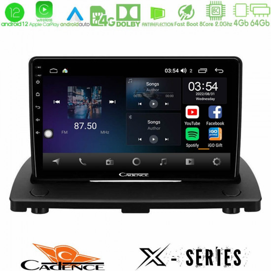 Cadence X Series Volvo XC90 2006-2014 8Core Android12 4+64GB Navigation Multimedia Tablet 9 Cadence X Series Volvo XC90 2006-2014 8Core Android12 4+64GB Navigation Multimedia Tablet 9