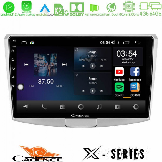 Cadence X Series VW Passat 8core Android12 4+64GB Navigation Multimedia Tablet 10 Cadence X Series VW Passat 8core Android12 4+64GB Navigation Multimedia Tablet 10