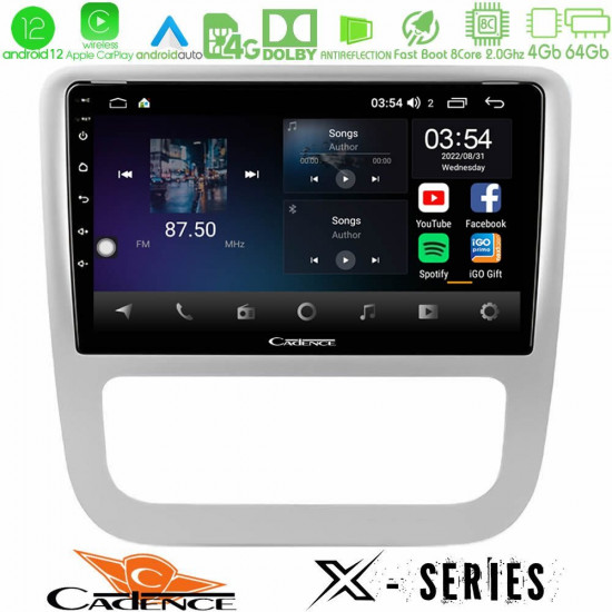 Cadence X Series VW Scirocco 2008-2014 8Core Android12 4+64GB Navigation Multimedia Tablet 9 Cadence X Series VW Scirocco 2008-2014 8Core Android12 4+64GB Navigation Multimedia Tablet 9