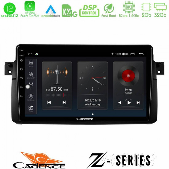 Cadence Z Series BMW E46 8core Android12 2+32GB Navigation Multimedia Tablet 9 Cadence Z Series BMW E46 8core Android12 2+32GB Navigation Multimedia Tablet 9