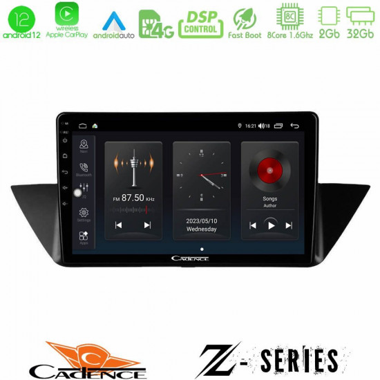 Cadence Z Series BMW Χ1 E84 8Core Android12 2+32GB Navigation Multimedia Tablet 10 Cadence Z Series BMW Χ1 E84 8Core Android12 2+32GB Navigation Multimedia Tablet 10