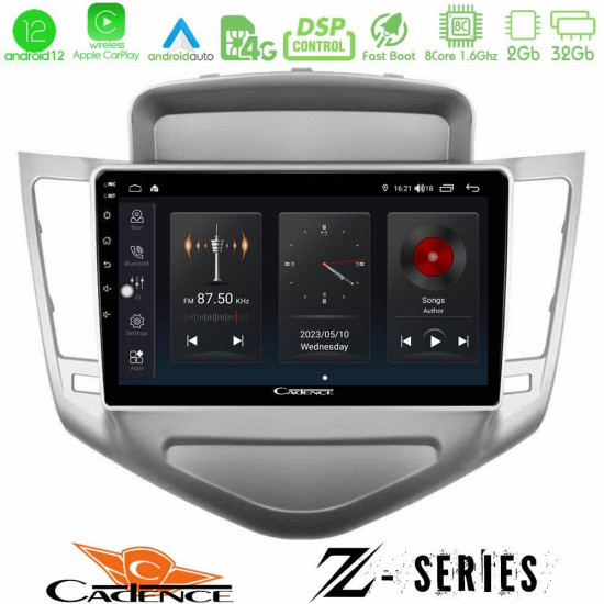 Cadence Z Series Chevrolet Cruze 2009-2012 8core Android12 2+32GB Navigation Multimedia Tablet 9 Cadence Z Series Chevrolet Cruze 2009-2012 8core Android12 2+32GB Navigation Multimedia Tablet 9