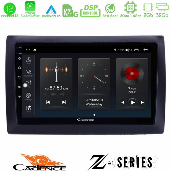 Cadence Z Series Fiat Stilo 8core Android12 2+32GB Navigation Multimedia Tablet 9 Cadence Z Series Fiat Stilo 8core Android12 2+32GB Navigation Multimedia Tablet 9