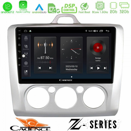 Cadence Z Series Ford Focus Manual AC 8core Android12 2+32GB Navigation Multimedia Tablet 9 Cadence Z Series Ford Focus Manual AC 8core Android12 2+32GB Navigation Multimedia Tablet 9