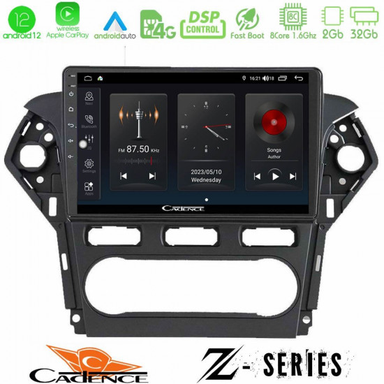 Cadence Z Series Ford Mondeo 2011-2014 8core Android12 2+32GB Navigation Multimedia Tablet 10 Cadence Z Series Ford Mondeo 2011-2014 8core Android12 2+32GB Navigation Multimedia Tablet 10