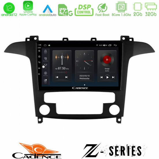 Cadence Z Series Ford S-Max 2006-2012 8core Android12 2+32GB Navigation Multimedia Tablet 9 Cadence Z Series Ford S-Max 2006-2012 8core Android12 2+32GB Navigation Multimedia Tablet 9